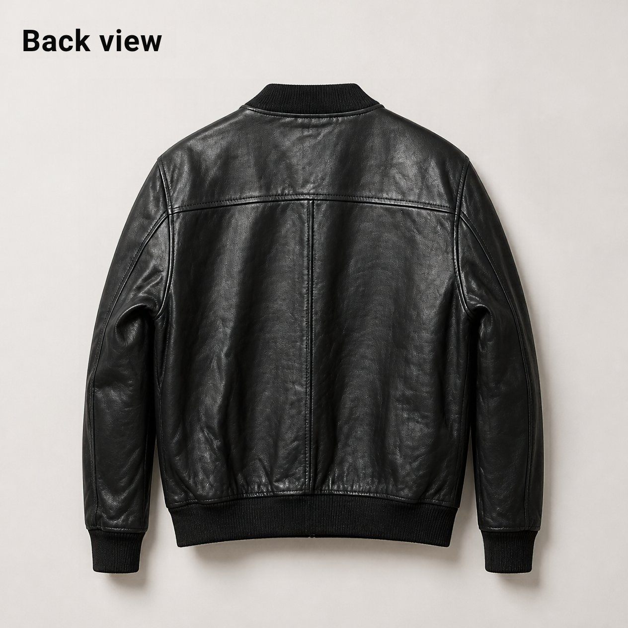 JKT-061 — Men's Clark leather bomber jacket — brand new, size L - photo 2