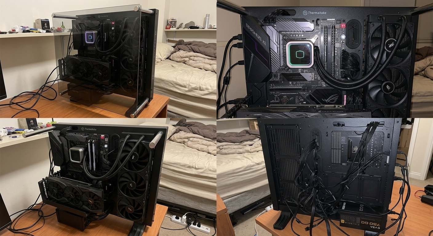 Open Frame RIG - i9 9900KS/GTX 1080 Ti Strix/32GB RAM/1.5TB SSD