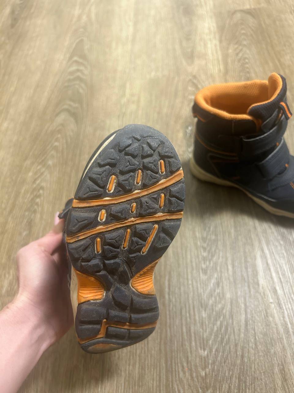 Kids Winter Boots Orange - photo 2