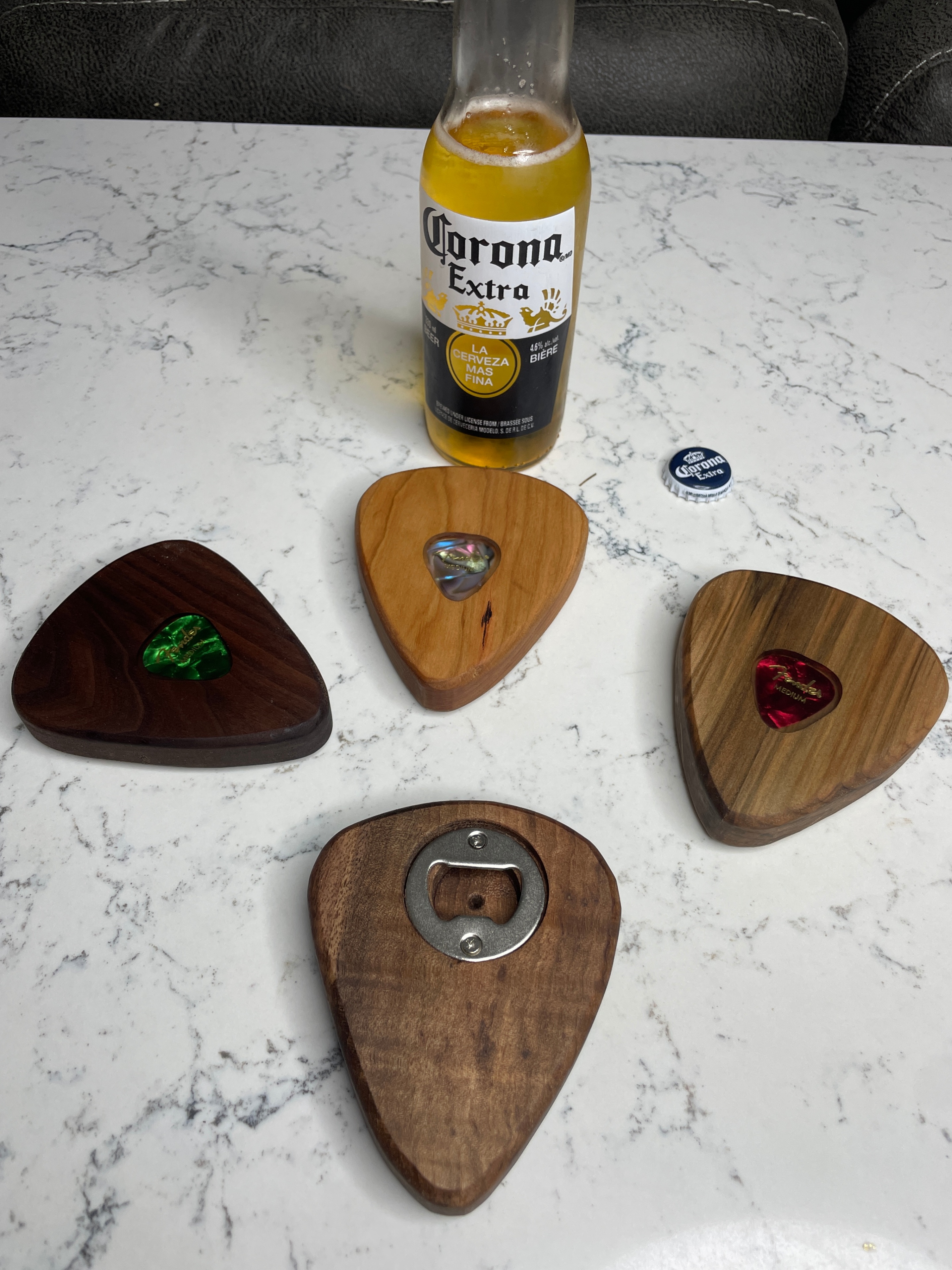 Guitar Pick Bottle Opener – The Ultimate Musician Gift 🎸