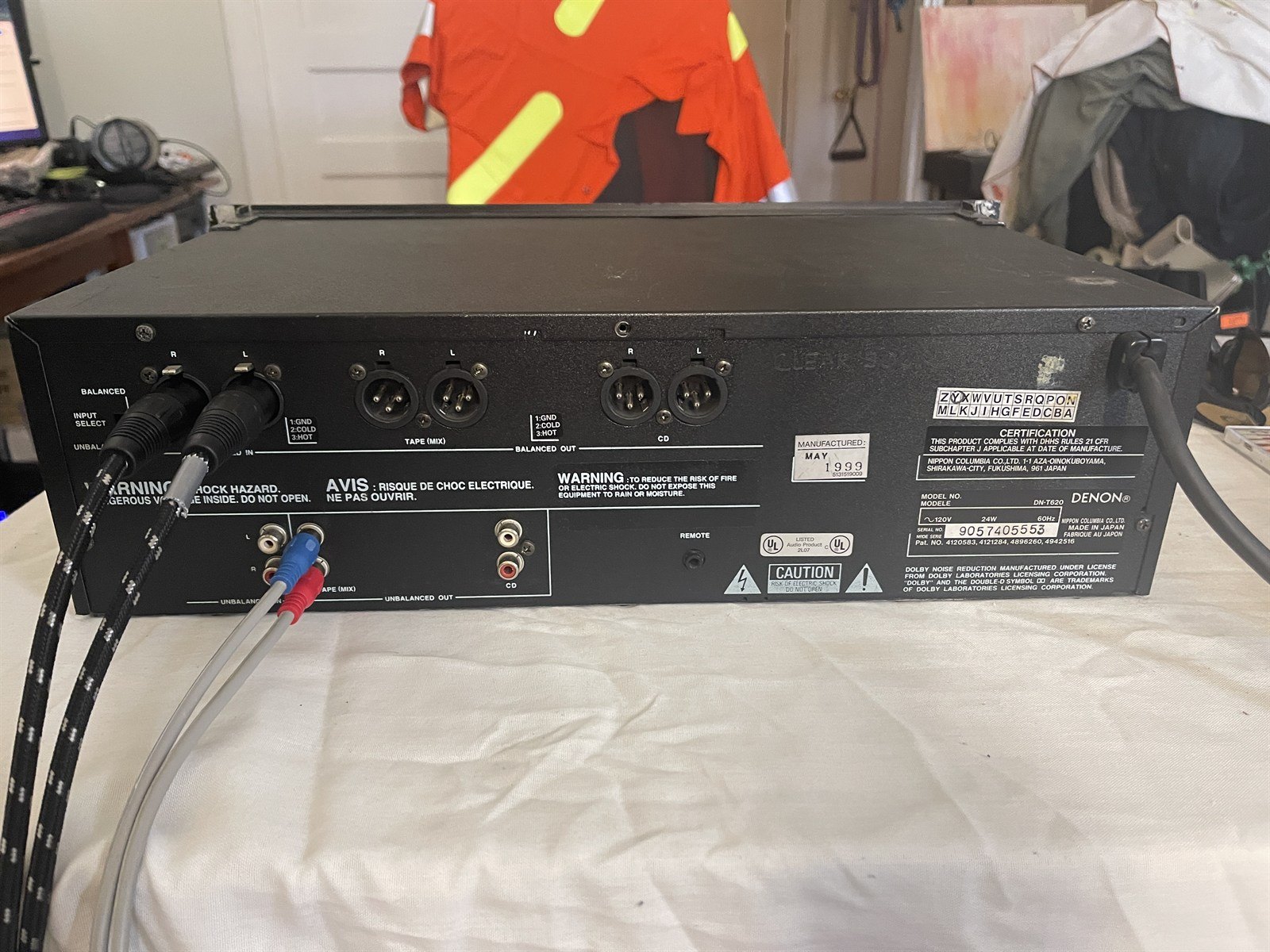 Denon DN-T620 CD/Cassette Combo Deck - Tested - photo 4