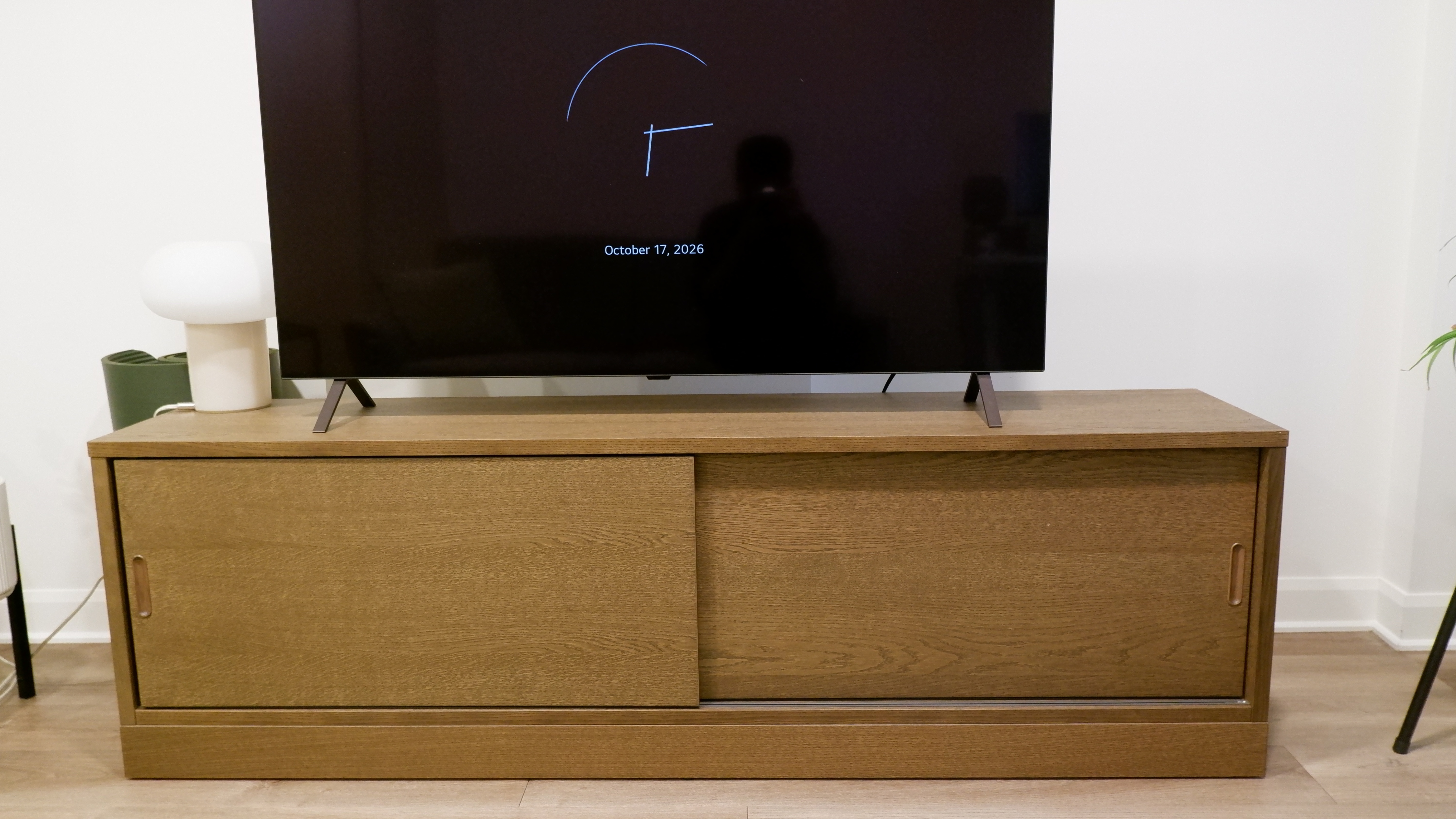 IKEA TONSTAD TV Bench – Brown Stained Oak Veneer - photo 4