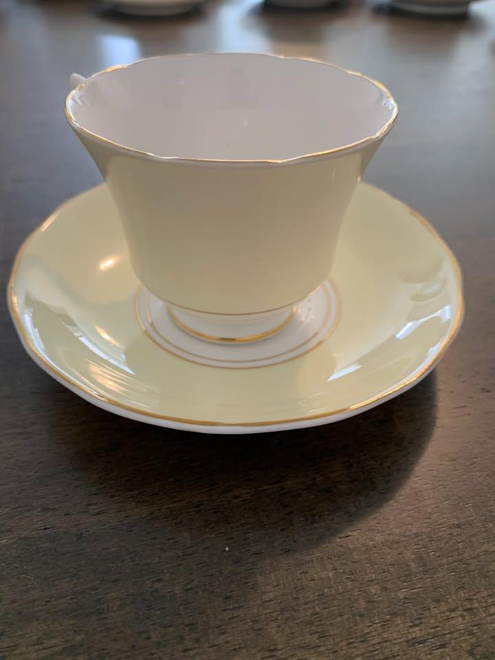 Royal Vale Bone China Teacup and Saucer