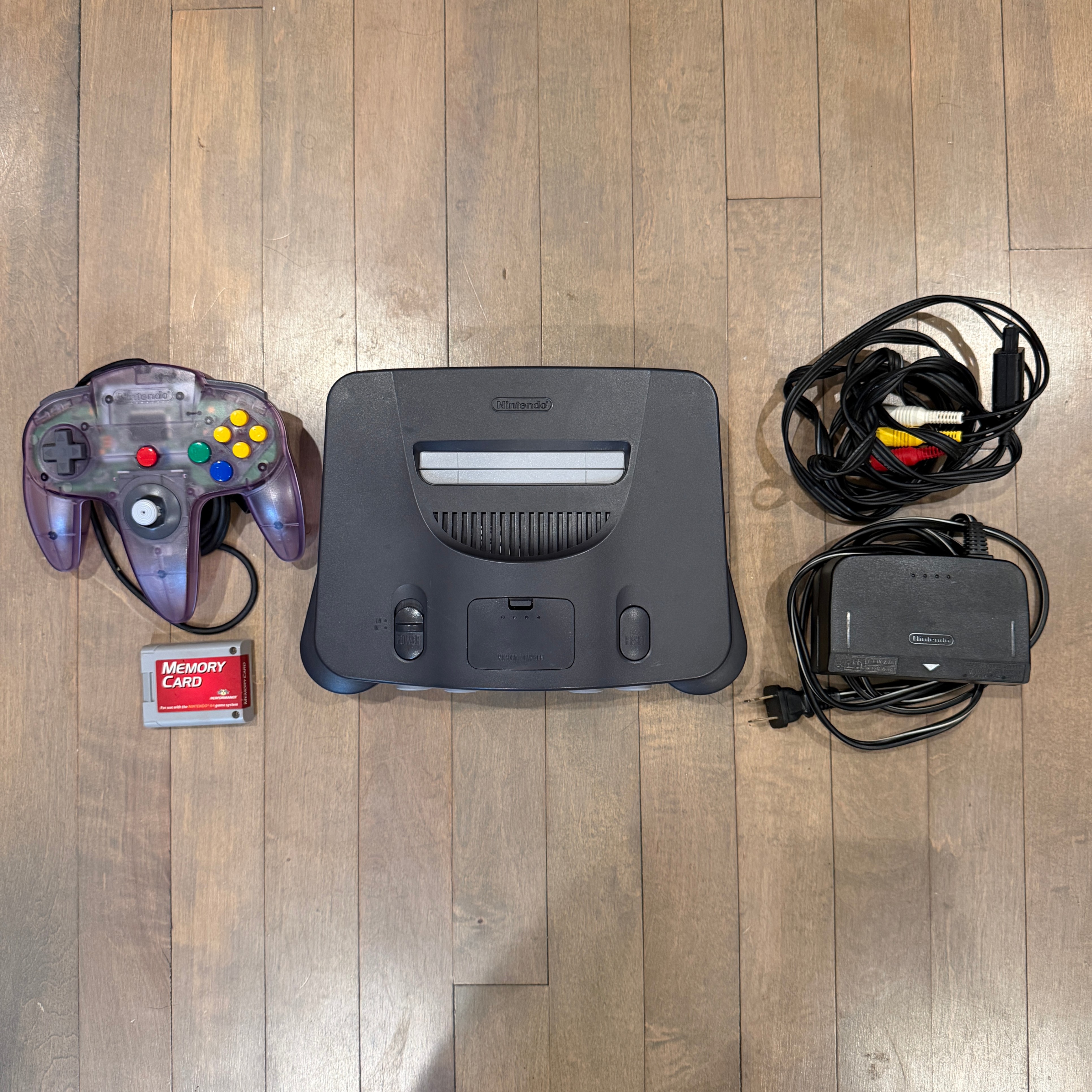 Nintendo 64 Bundle Expansion Pak, Atomic Purple Controller