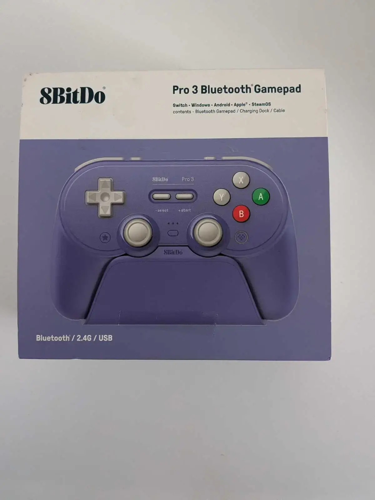 8BitDo Pro 3 Bluetooth Controller and Charging Dock - photo 5