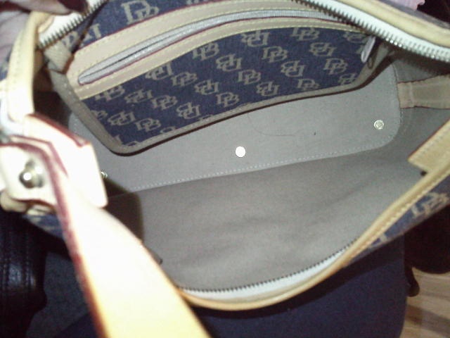 Vintage Dooney & Bourke Monogram Hobo Bag - photo 2