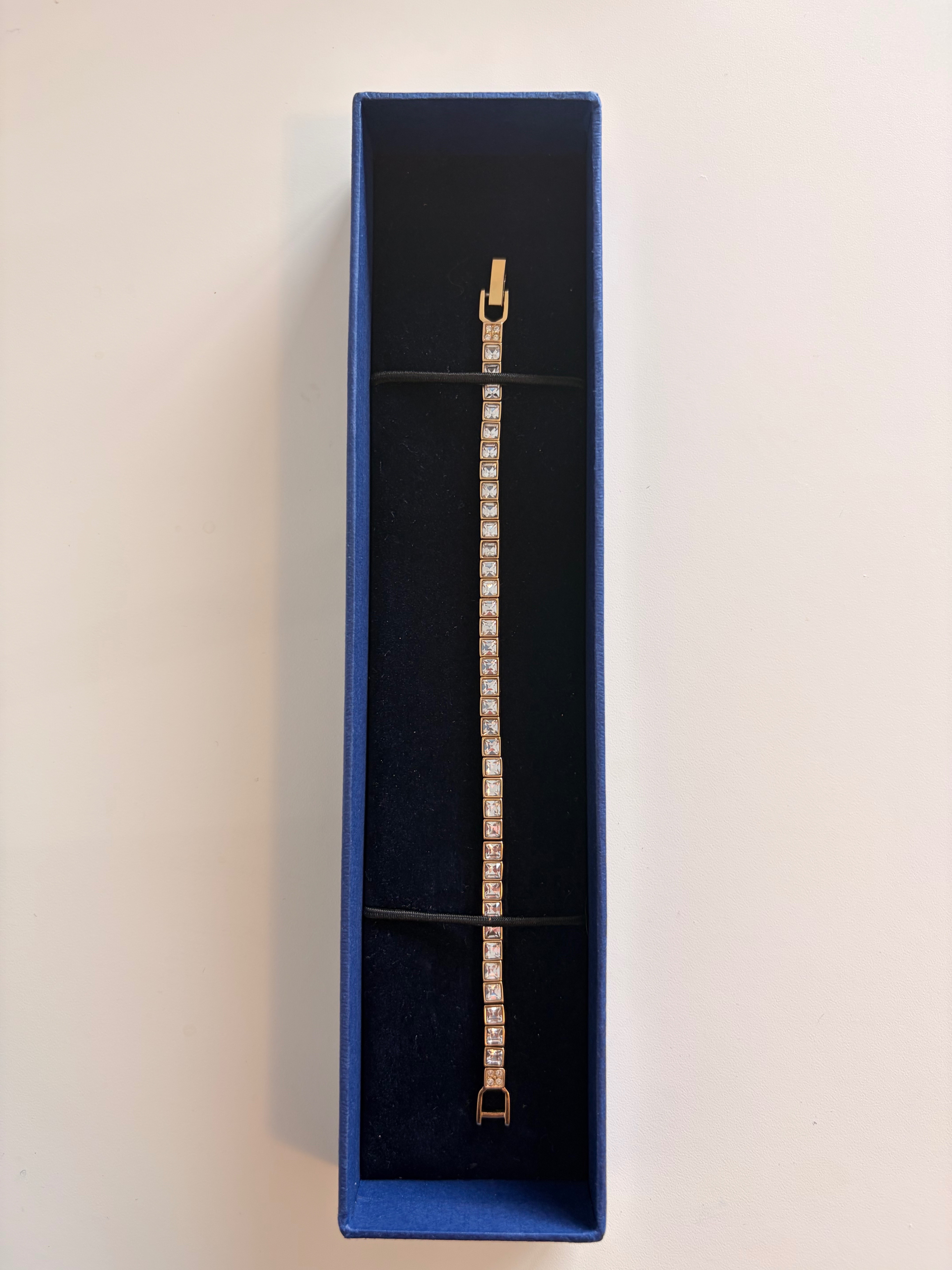 Swarovski Square Tennis Bracelet 6.75" - photo 2