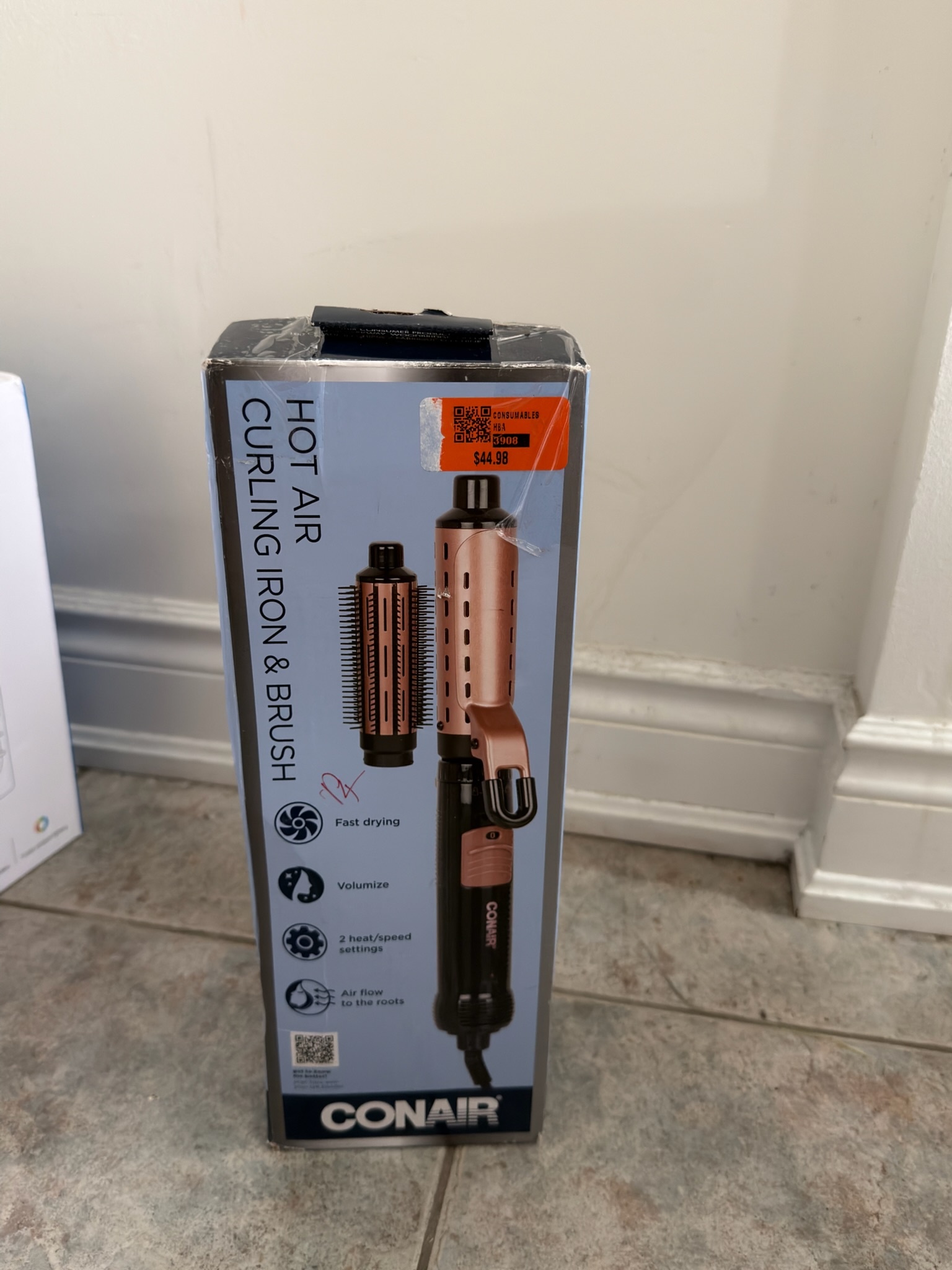 Conair Hot Air Curling Iron & Brush
