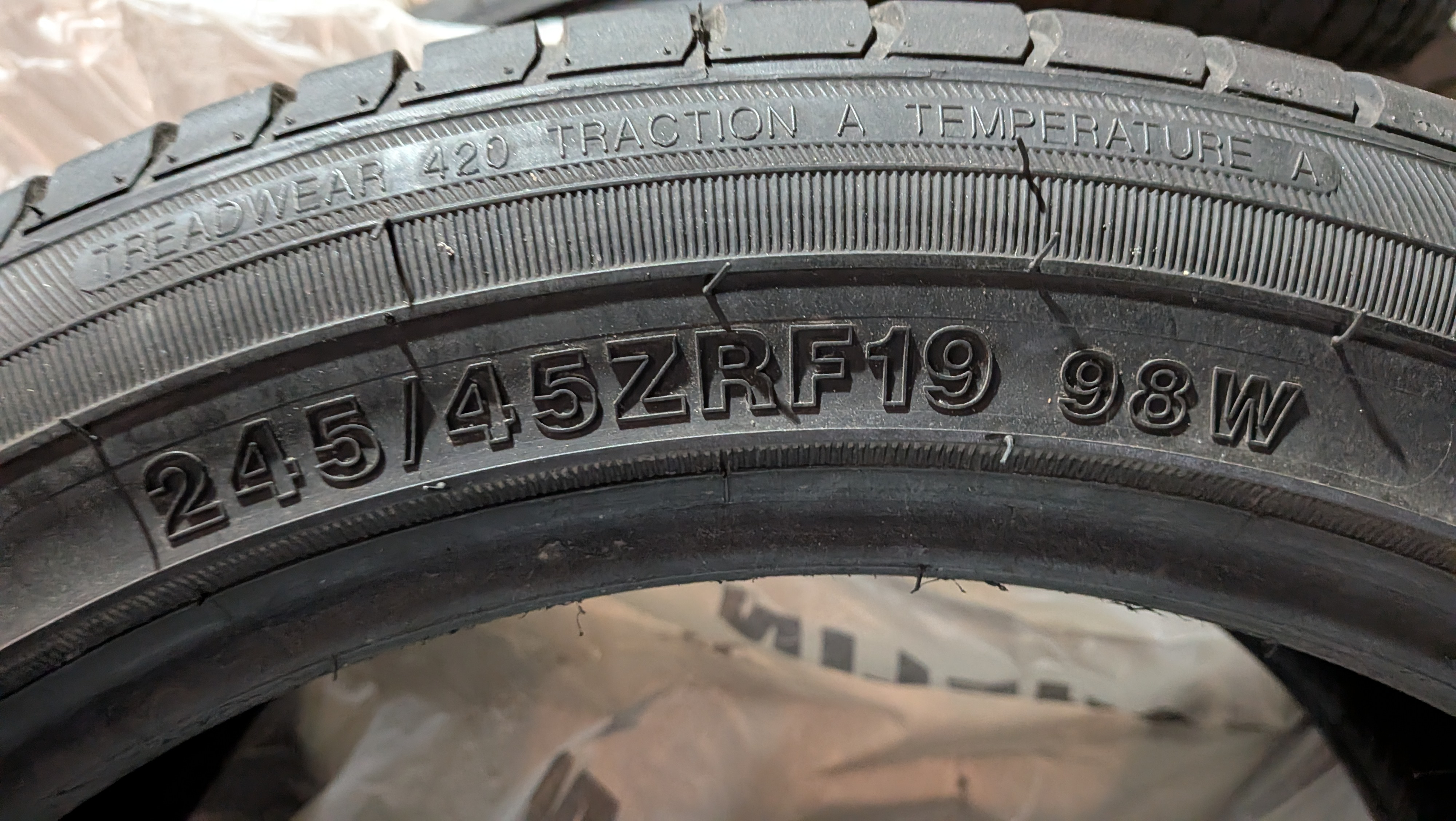2 Winrun R330 245/45ZR19 Tires – $100 OBO - photo 4