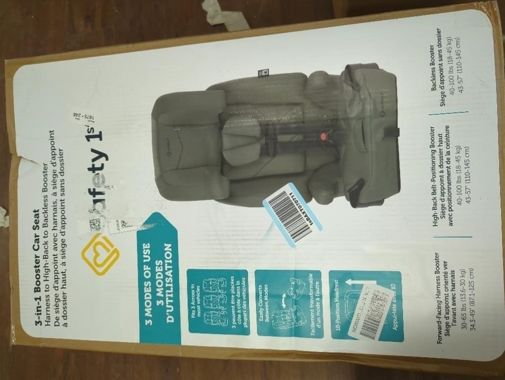 Safety 1st 3-in-1 Harness Booster Car Seat - photo 3