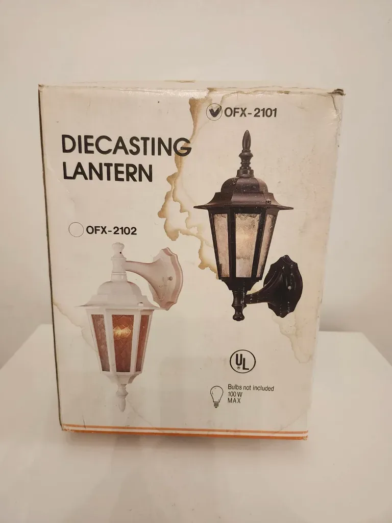 White Diecasting Lantern (OFX-2102) - photo 4