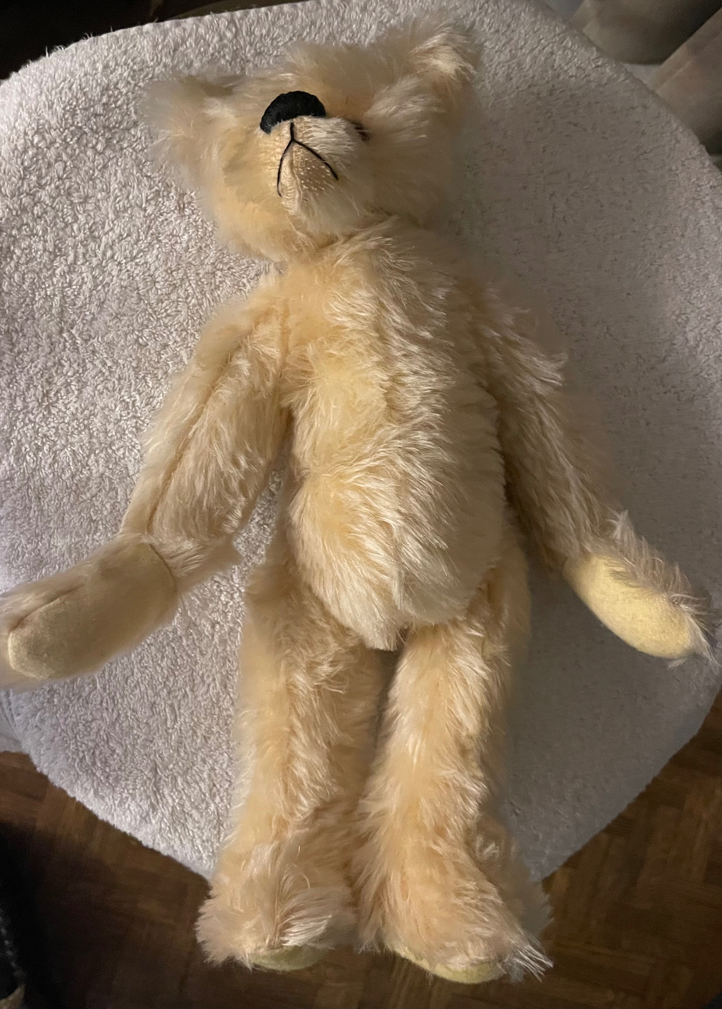 Vintage Signed Artist Teddy Bear by S. Edwards - 15" - photo 3