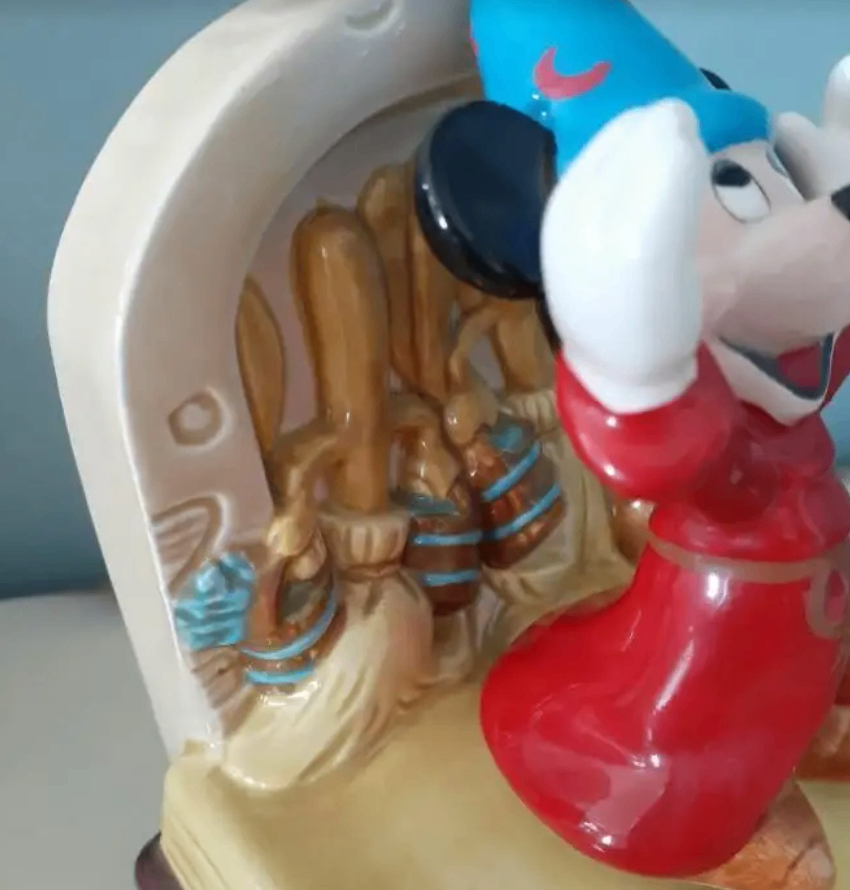 Schmid Disney Mickey Mouse Sorcerer's Apprentice music box - photo 3