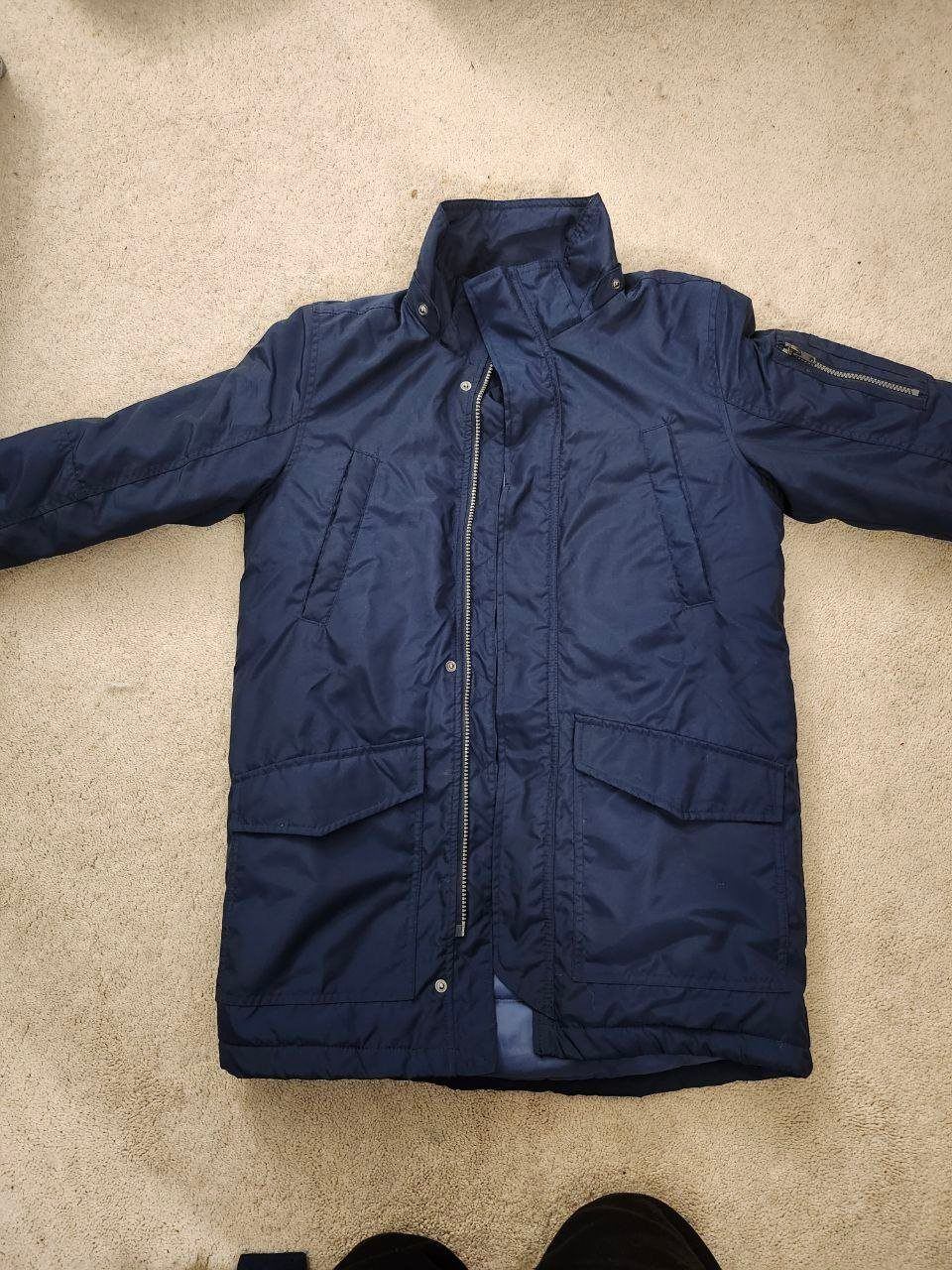 H&M Kids Winter Parka – Navy, Size 11-12 Years - photo 5