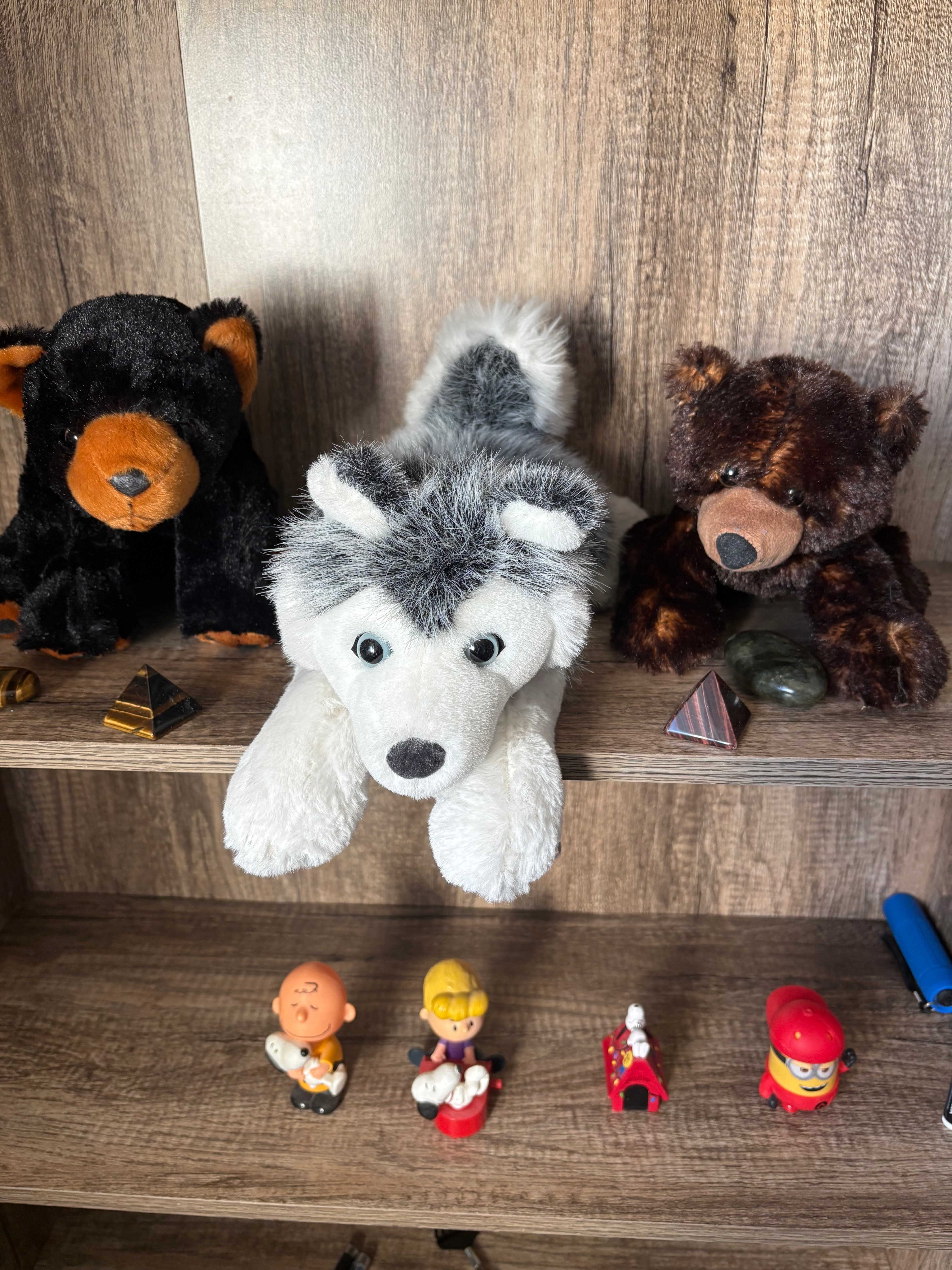 Unique Set of Two Plush Bears From Banff