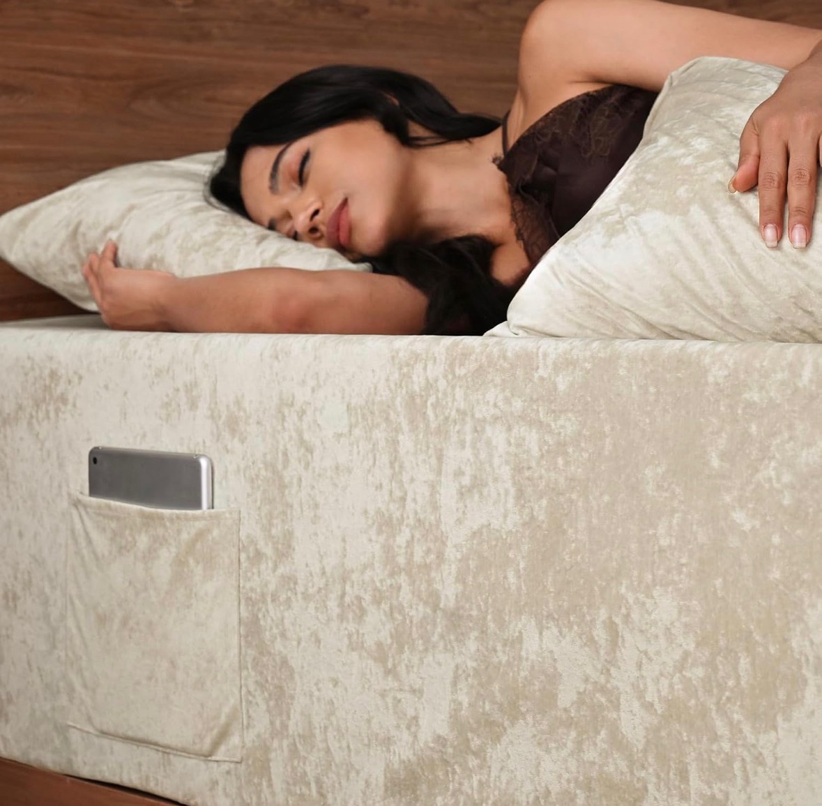 King Velvet Fitted Sheet Set Soft Plush Warm - photo 4