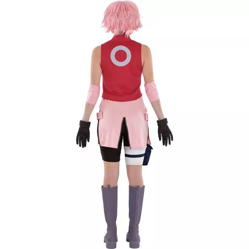 Womens Naruto Sakura Costume Adult Standard Size (Up to Size 12) - photo 5