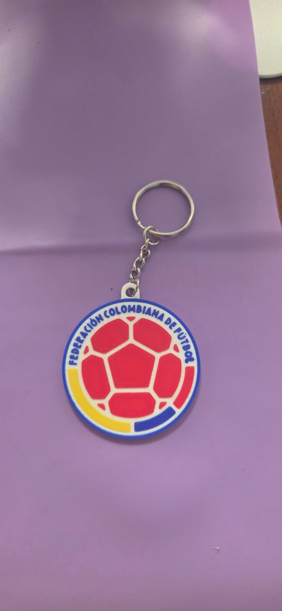 Llavero Federación Colombiana de Fútbol - Impreso en 3D - photo 3