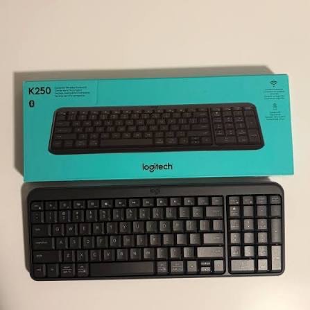 Logitech wireless bluetooth keyboard K250