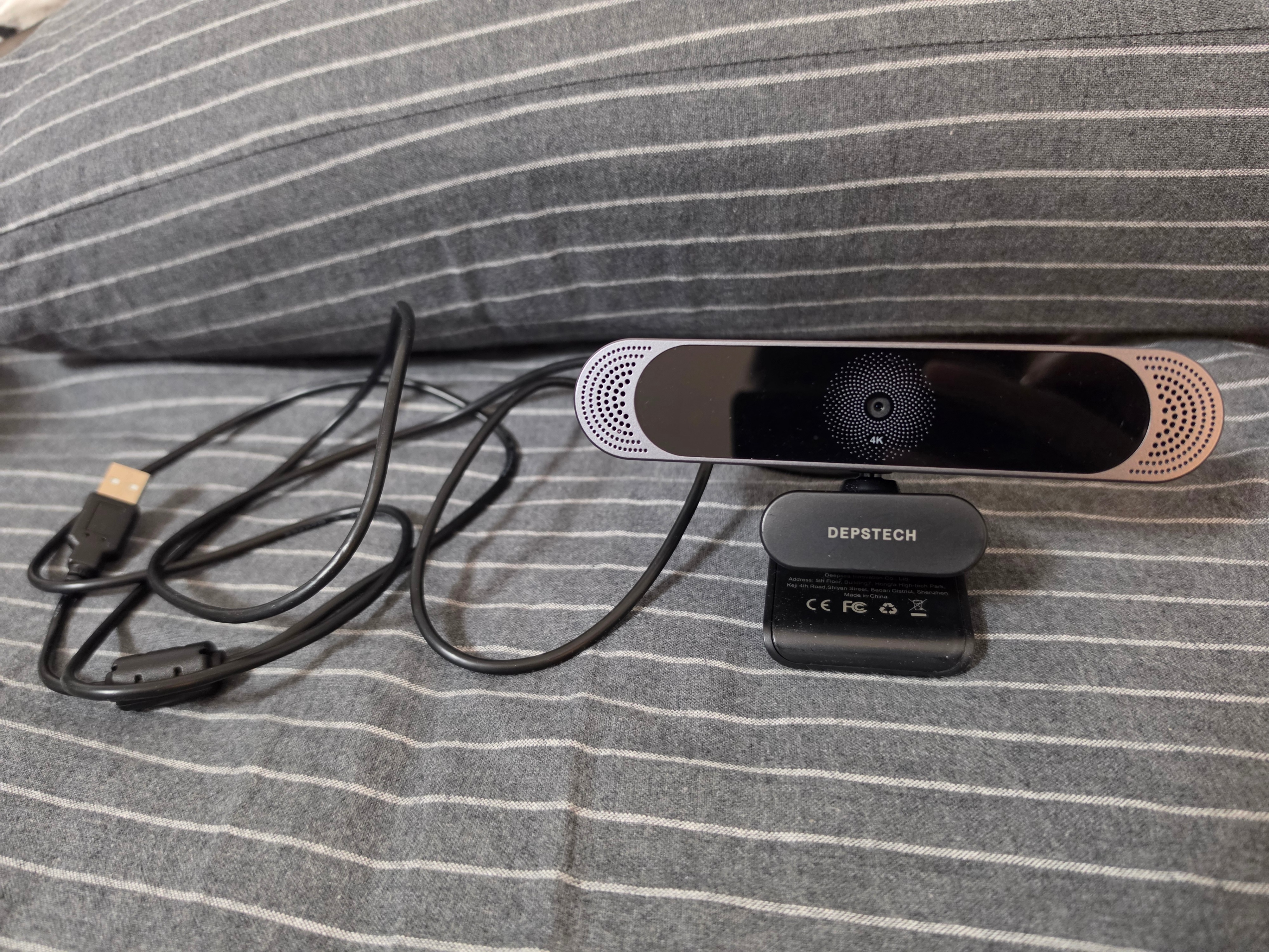 4K Webcam – DEPSTECH DW49, Sony Sensor, Autofocus, Built-in Mic - photo 2