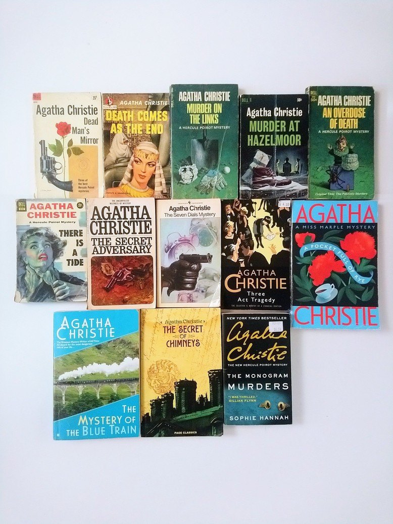 Agatha Christie books!!