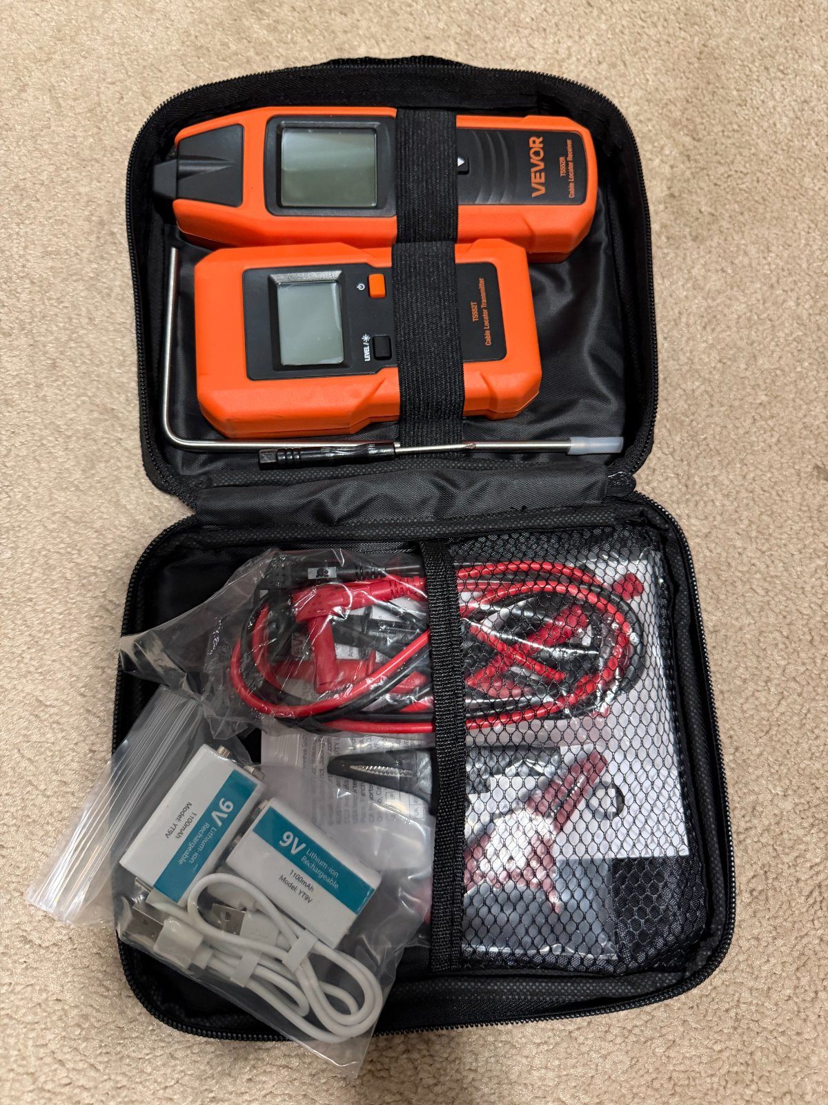 MSRP $130 NEW VEVOR Underground Cable Locator, 2m Depth - photo 2
