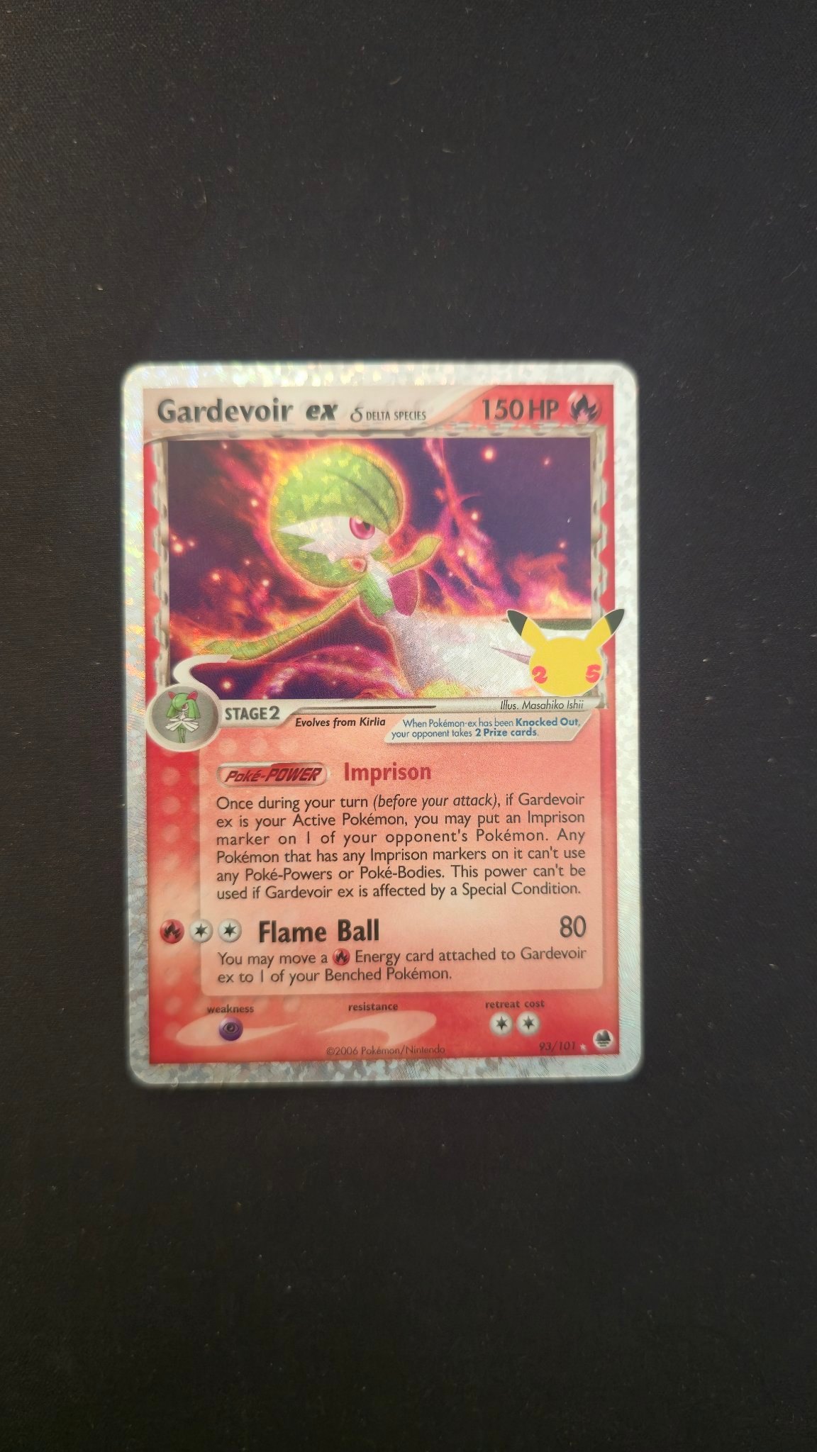 Gardevoir ex Delta Species Celebrations 93/101