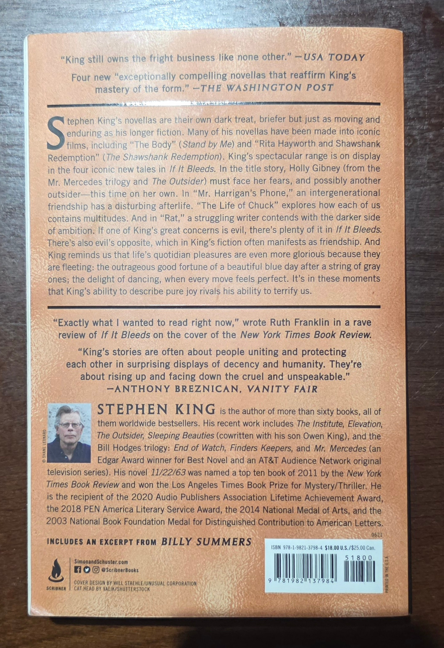 Stephen King If It Bleeds Paperback - photo 2