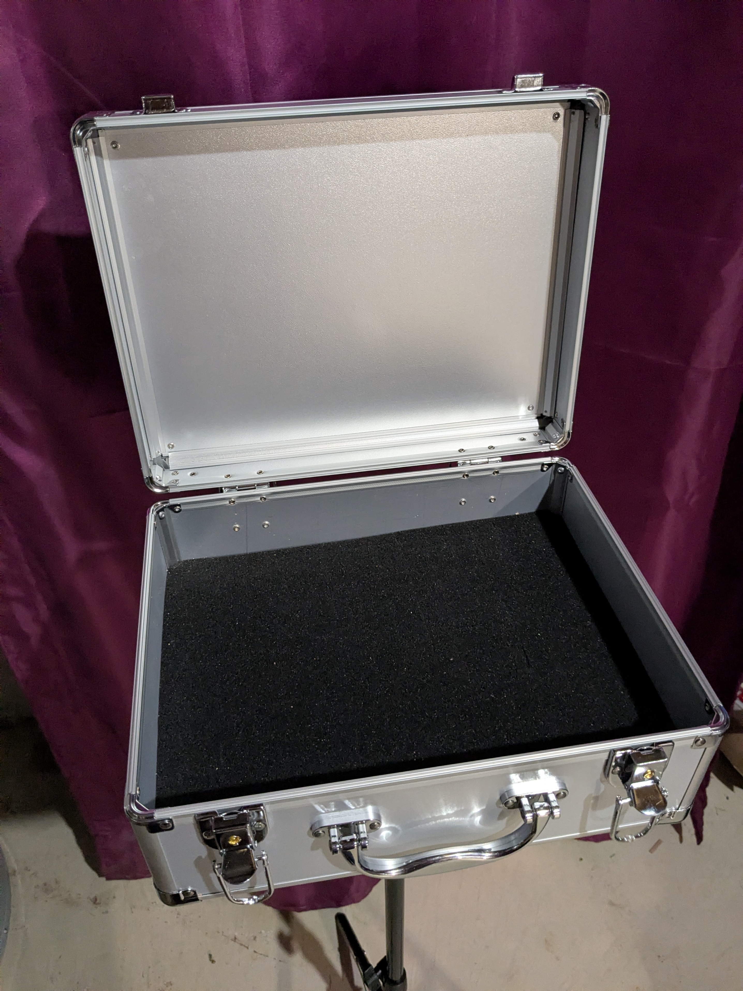 Magicians close up case. Magic tricks