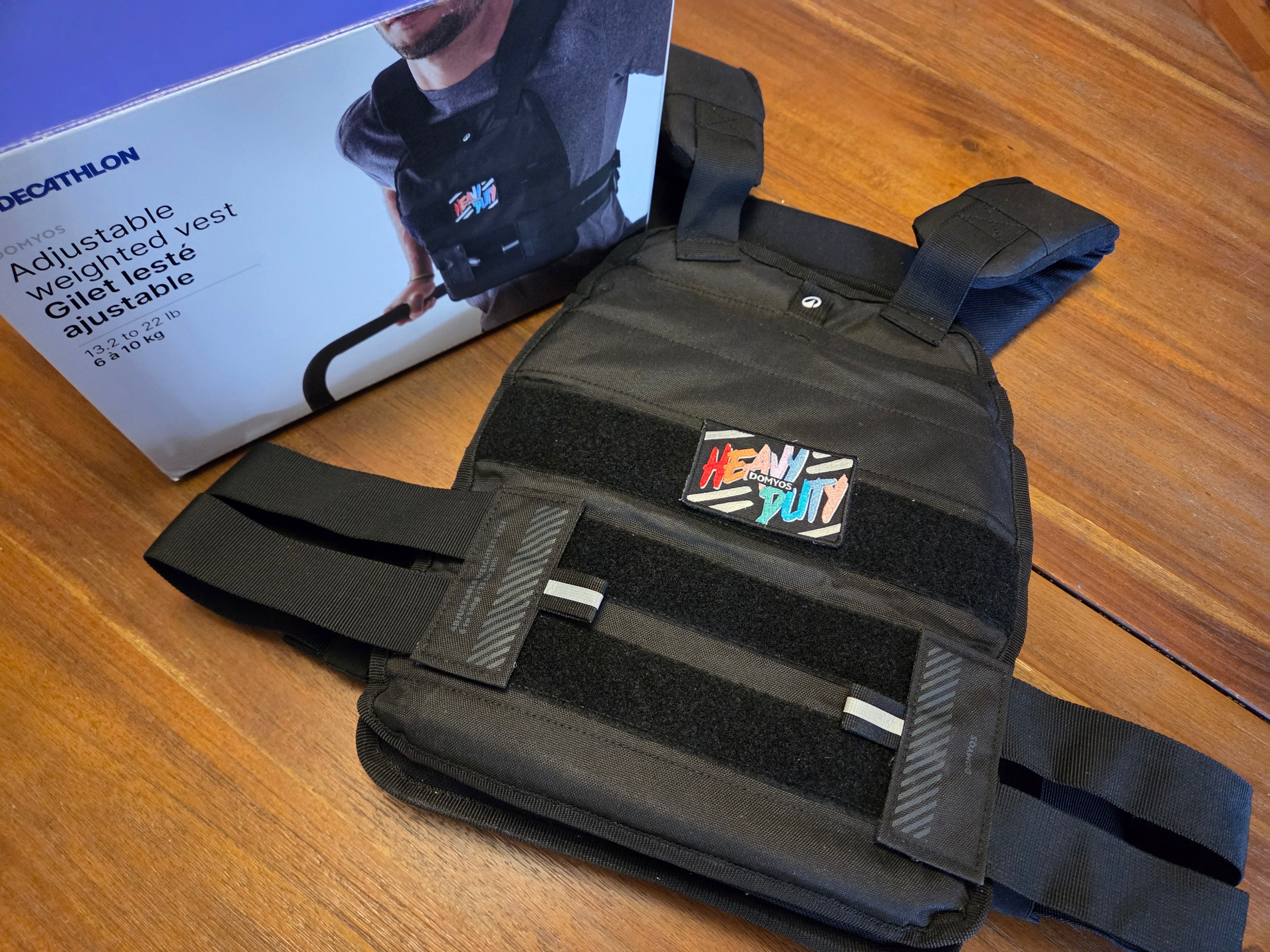 Domyos Weighted Vest 6-10 kg – Worn Once