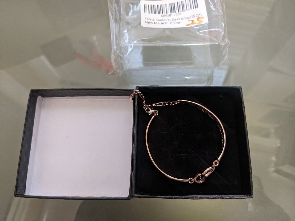 TIIMG Mom Bracelet All That I Am I Owe to You ,Gift for Mother