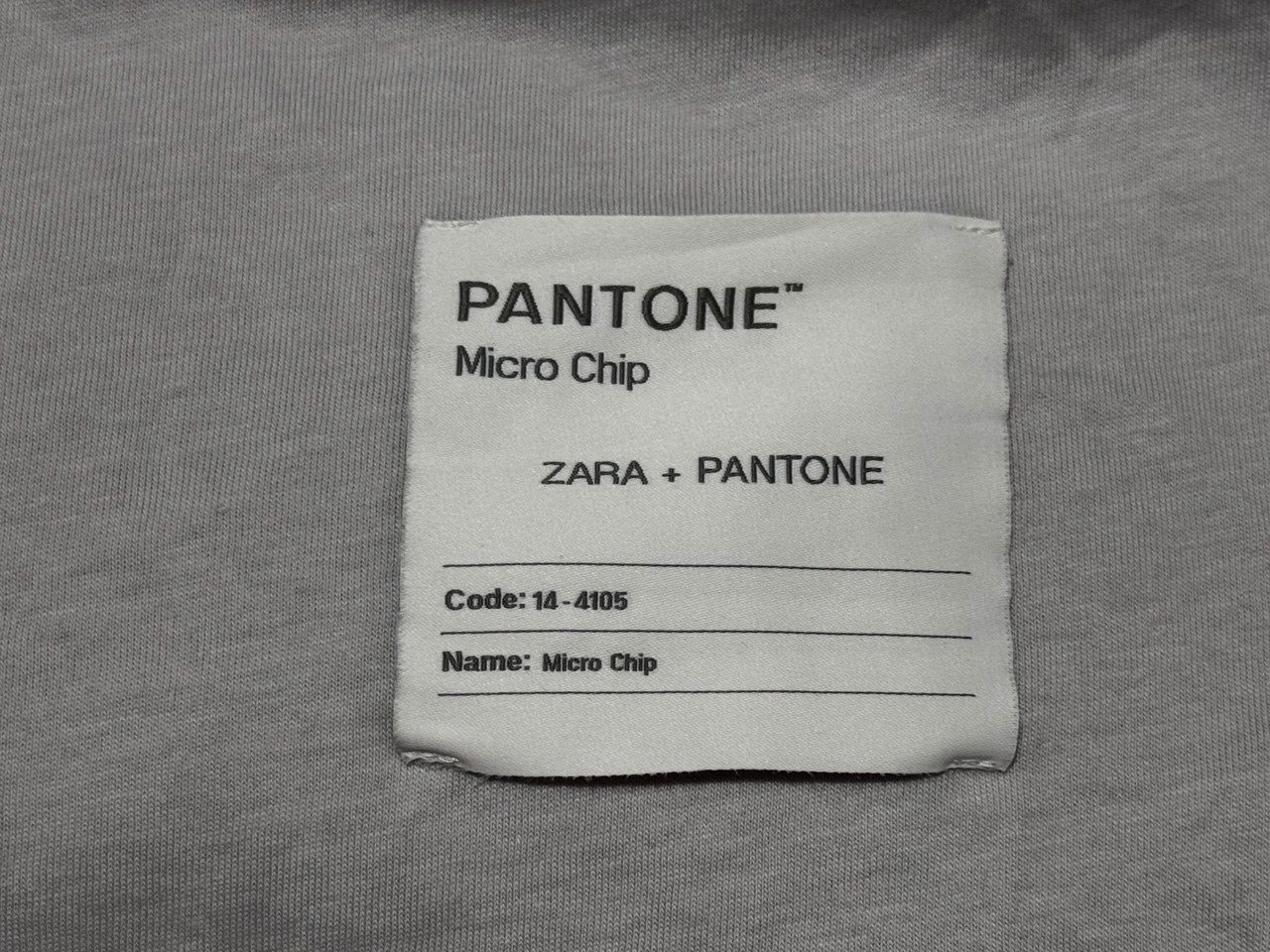 ZARA + Pantone Micro Chip T-Shirt - photo 3