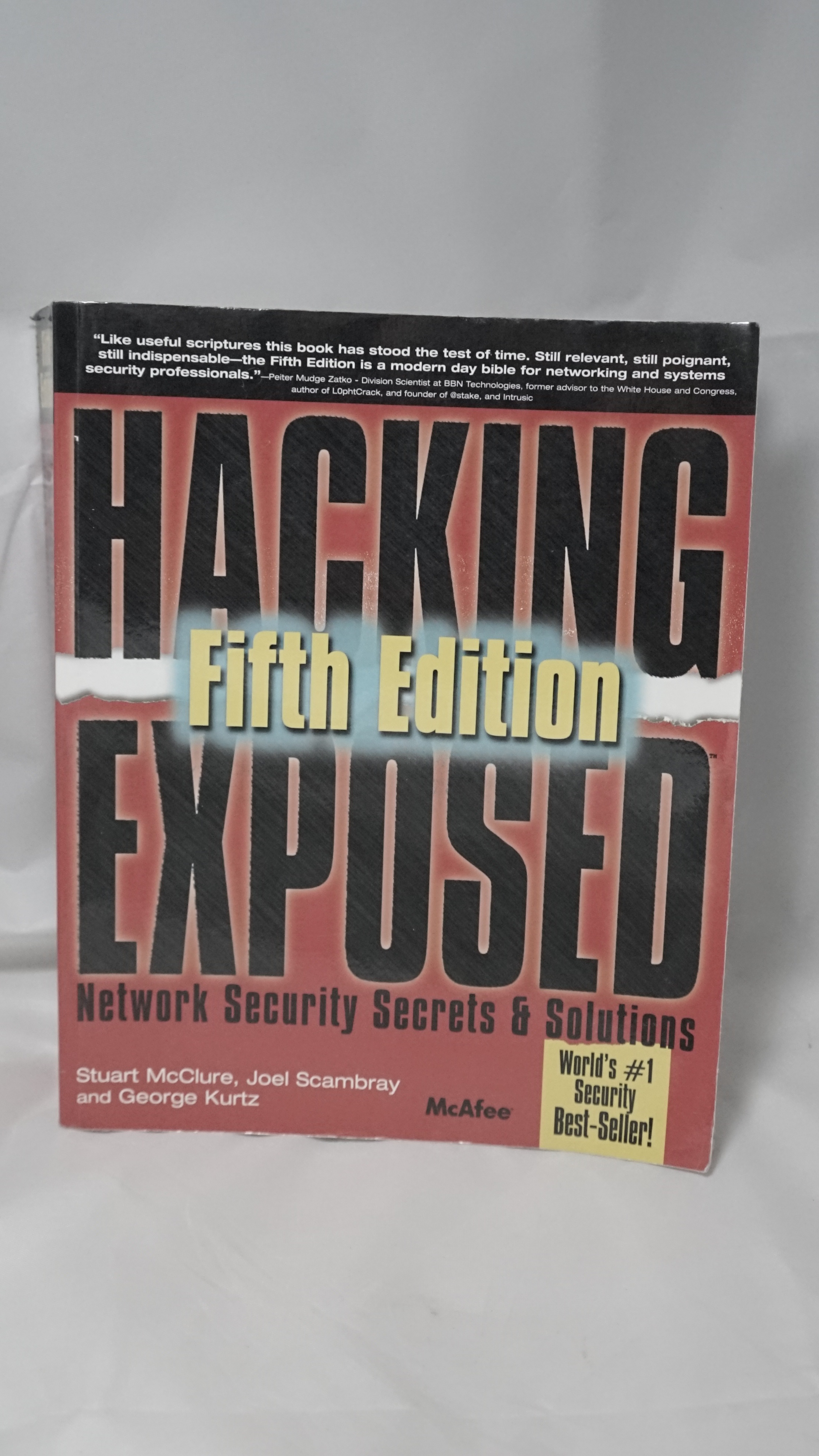Hacking Exposed 5th Edition McClure Scambray Kurtz Paperback 200