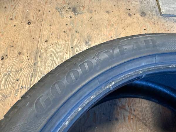 1 X single 255/40/20 M+S Goodyear eagle F1 TO with 55% tread - photo 5