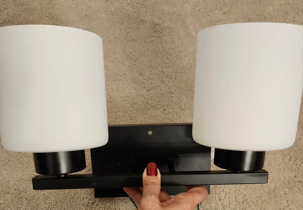 Bathroom Vanity Light - Black Finish New - photo 5