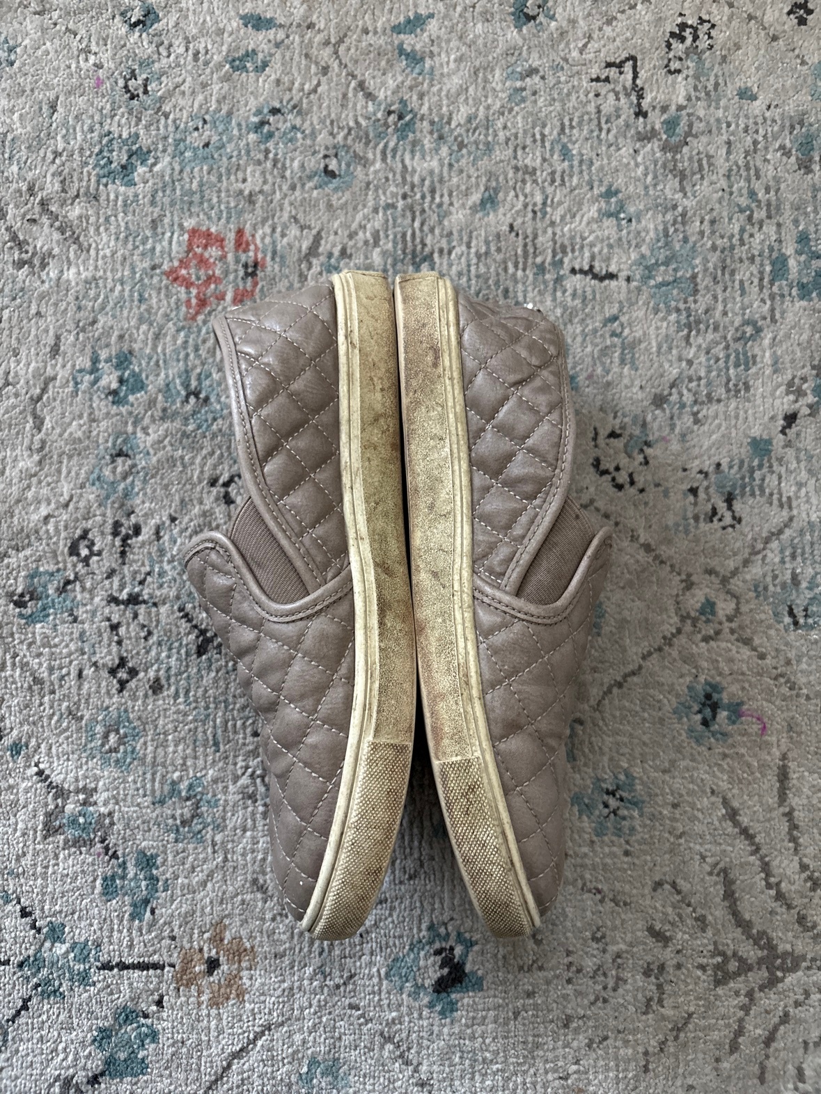Steve Madden Women's Quilted Slip-On Sneakers – Taupe - photo 2