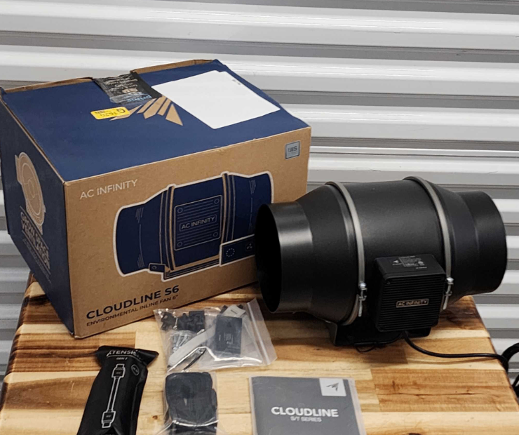 AC Infinity Cloudline S6 Inline Fan - photo 2