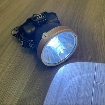 Ultralight Rechargeable LED Headlamp – Camping, Hiking