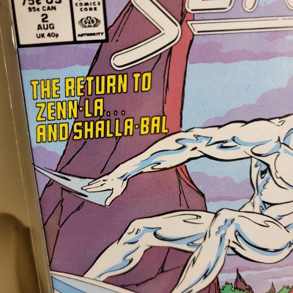 Silver Surfer #2 - Marvel Comics Aug 1987 - The Return to - photo 3