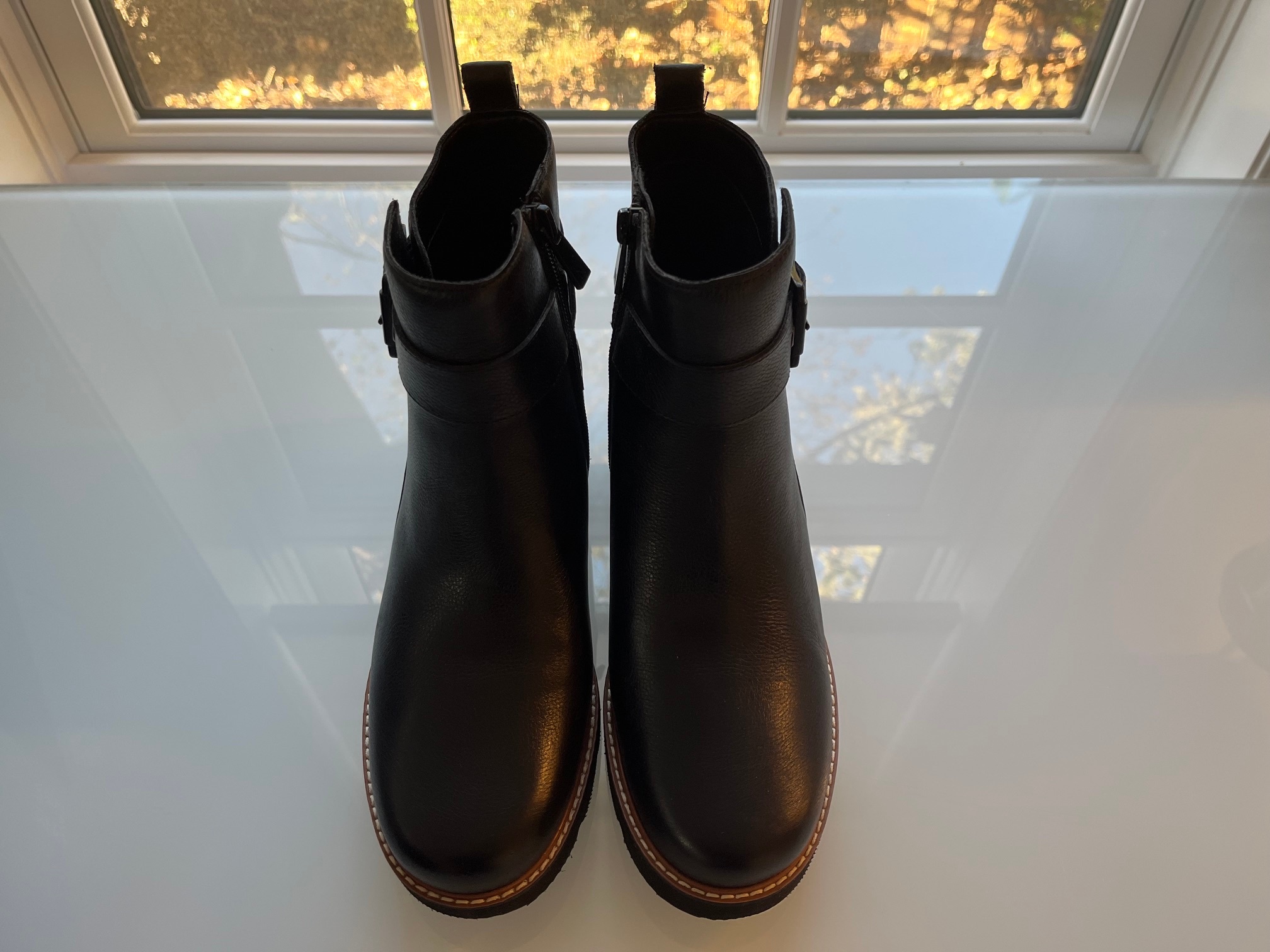 Naturalizer Darry Strap Ankle Boots, Black, Size 7½ - photo 2