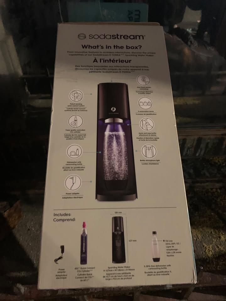 SodaStream Brand new IN BOX! Will trade for android phone