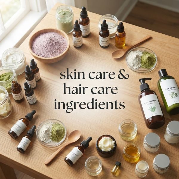 skin & hair care starter kit for makers, 180ingr.+equip