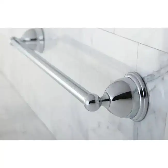 Kingston Brass Restoration 18-Inch Towel Bar Polished Chrome