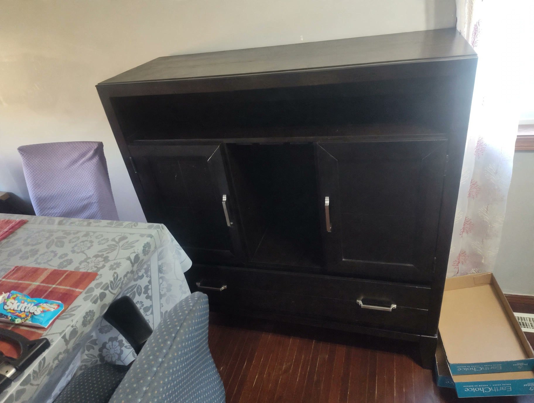 Dining Table + 4 Chairs + Hutch — $300 (Flash Sale Ends 8PM)