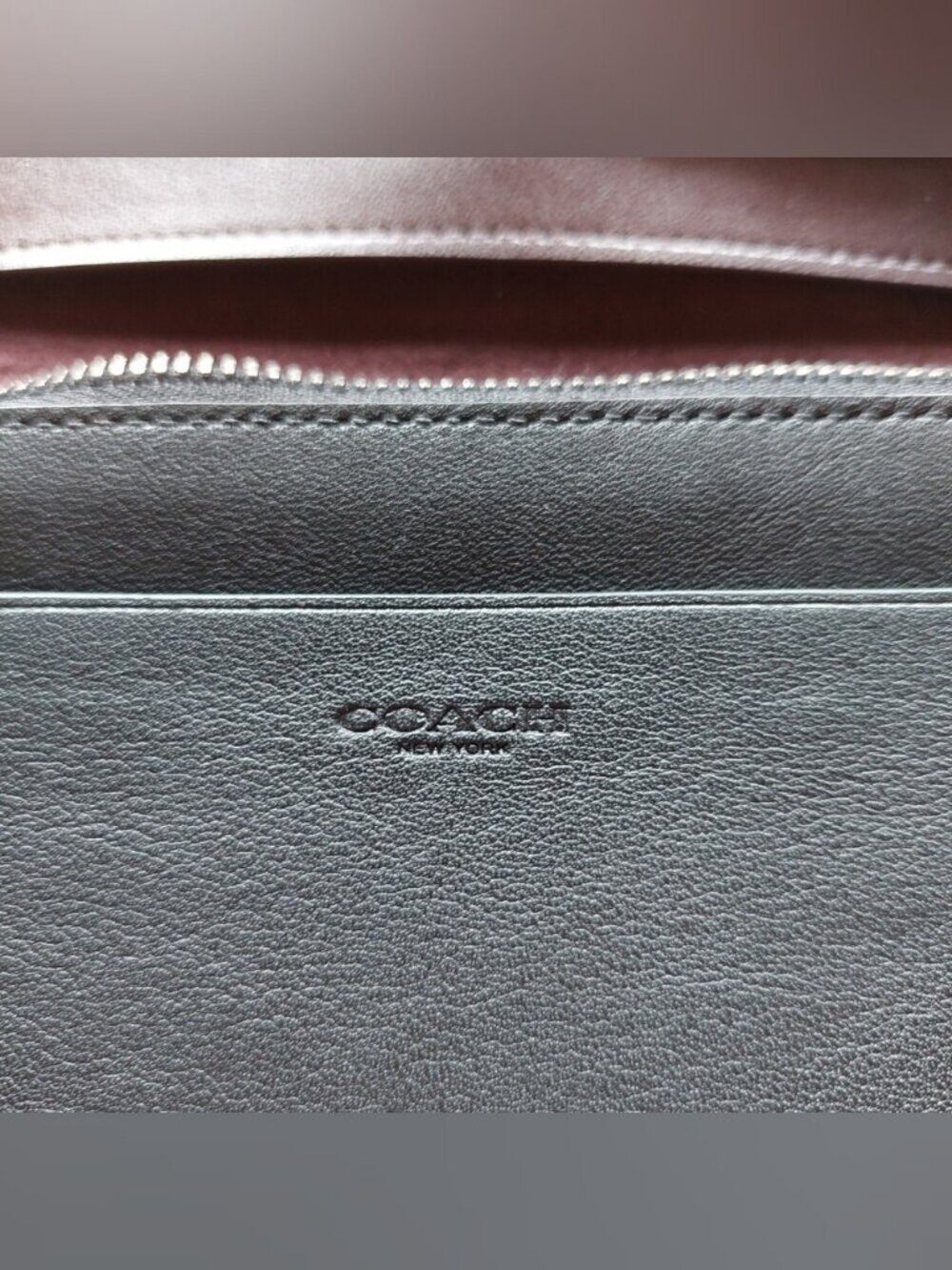 Coach Dreamer Signature Canvas Patchwork Stripes Wallet NWT - photo 5