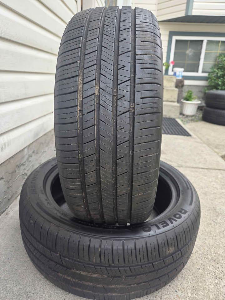 2 Rovelo Instinct HPT Tires 205/50R17