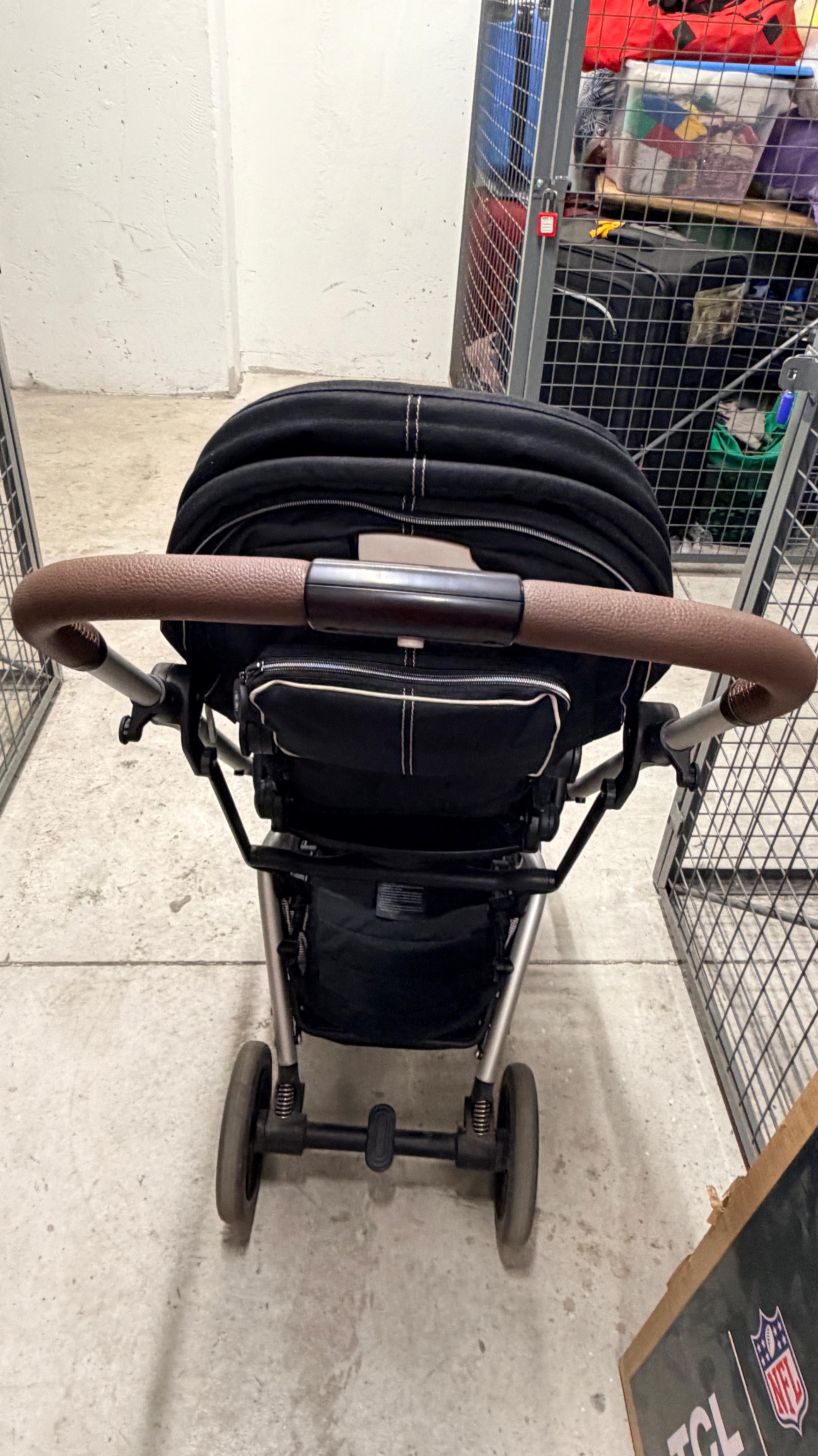 Cyber Eezy S Twist Baby Stroller – Black & Brown – Foldable - photo 3