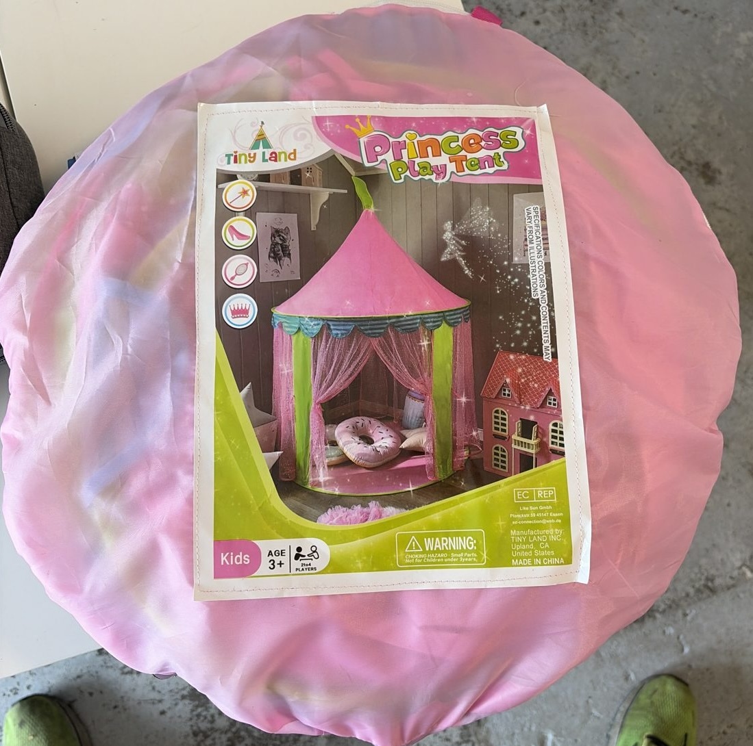 Tiny Land Princess Play Tent, Pink - photo 2