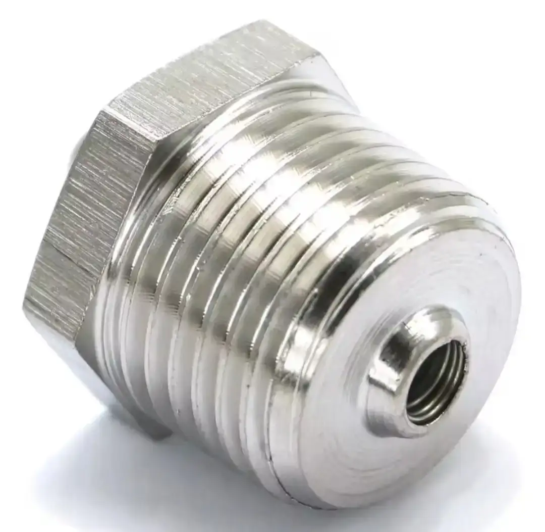 1/2" BSPP Stainless Steel Grease Zerk Nipple Fittings - photo 3