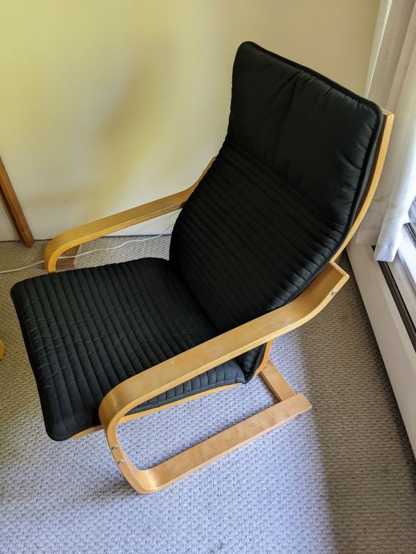 IKEA  armchair with an extra cover